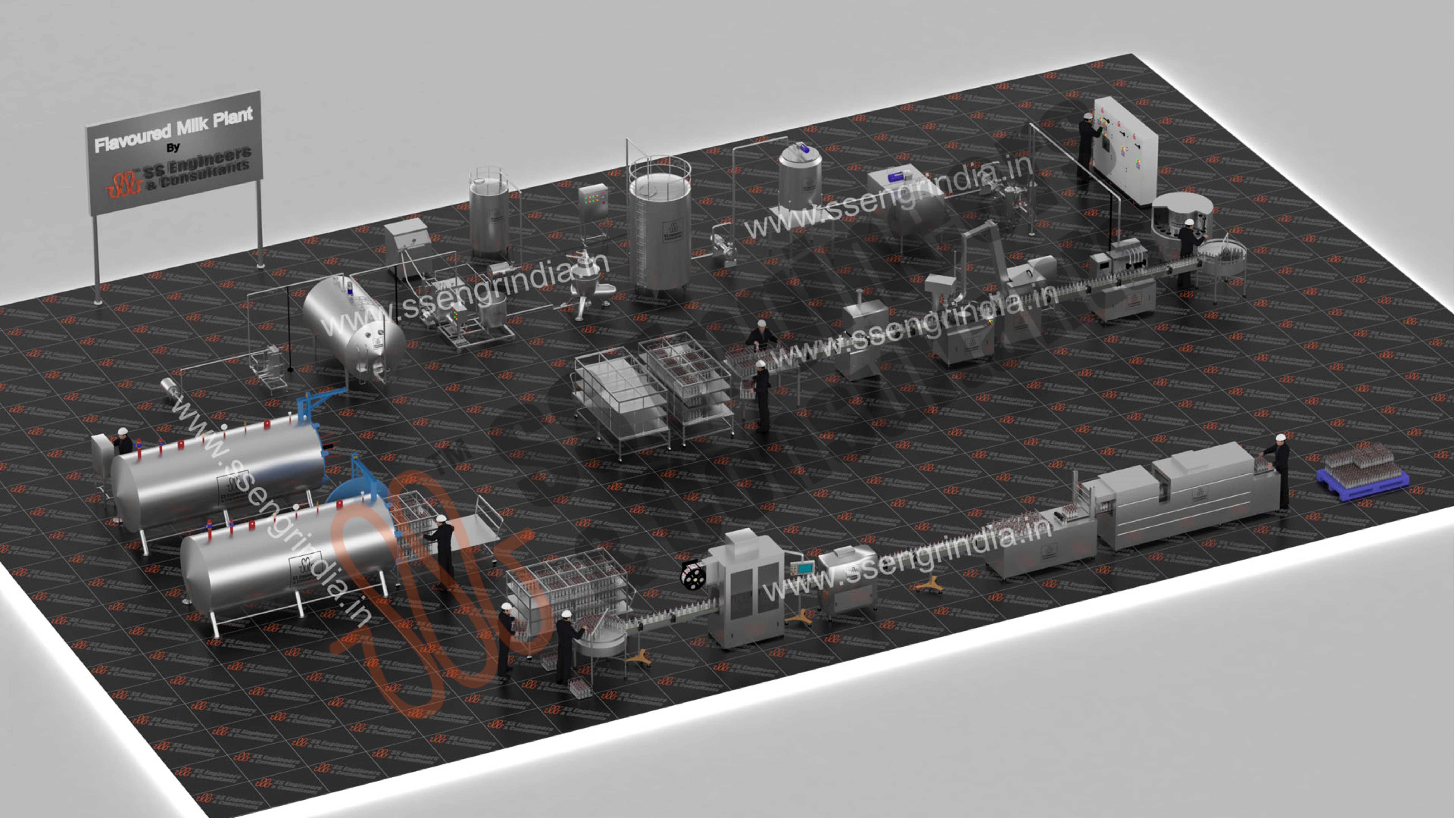 Flavoured Milk plant