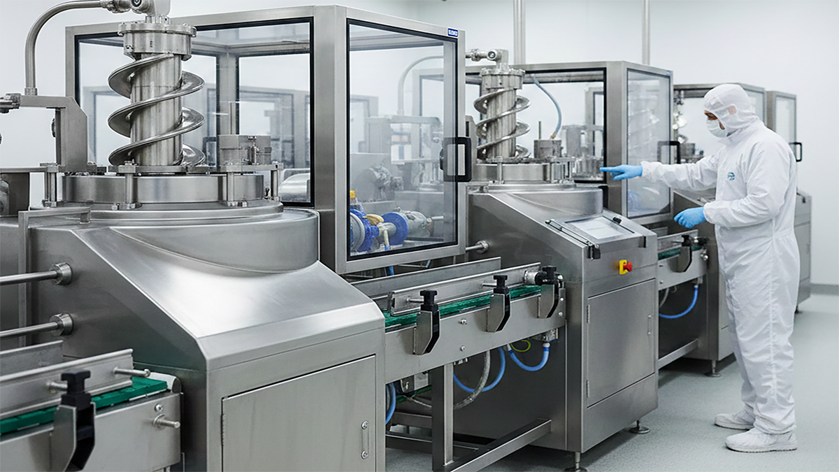 Hygienic equipment design and cleanability checks