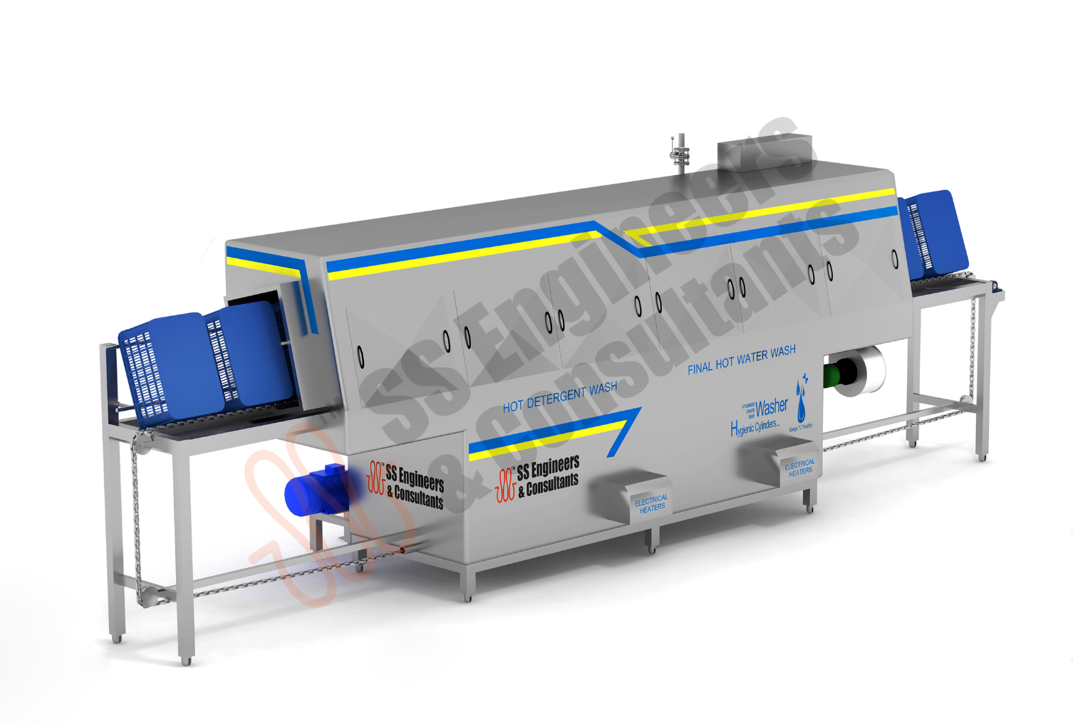 Incline Crate Washer Incline Crate Washer