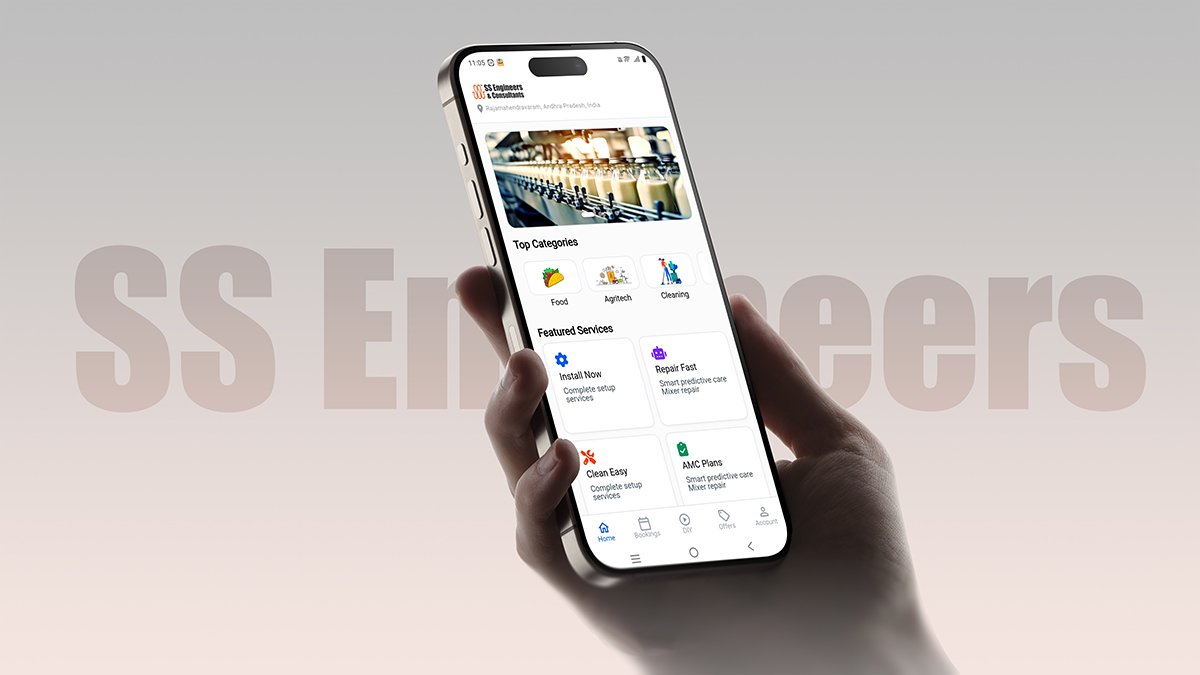 SS Engineers Plus App interface preview